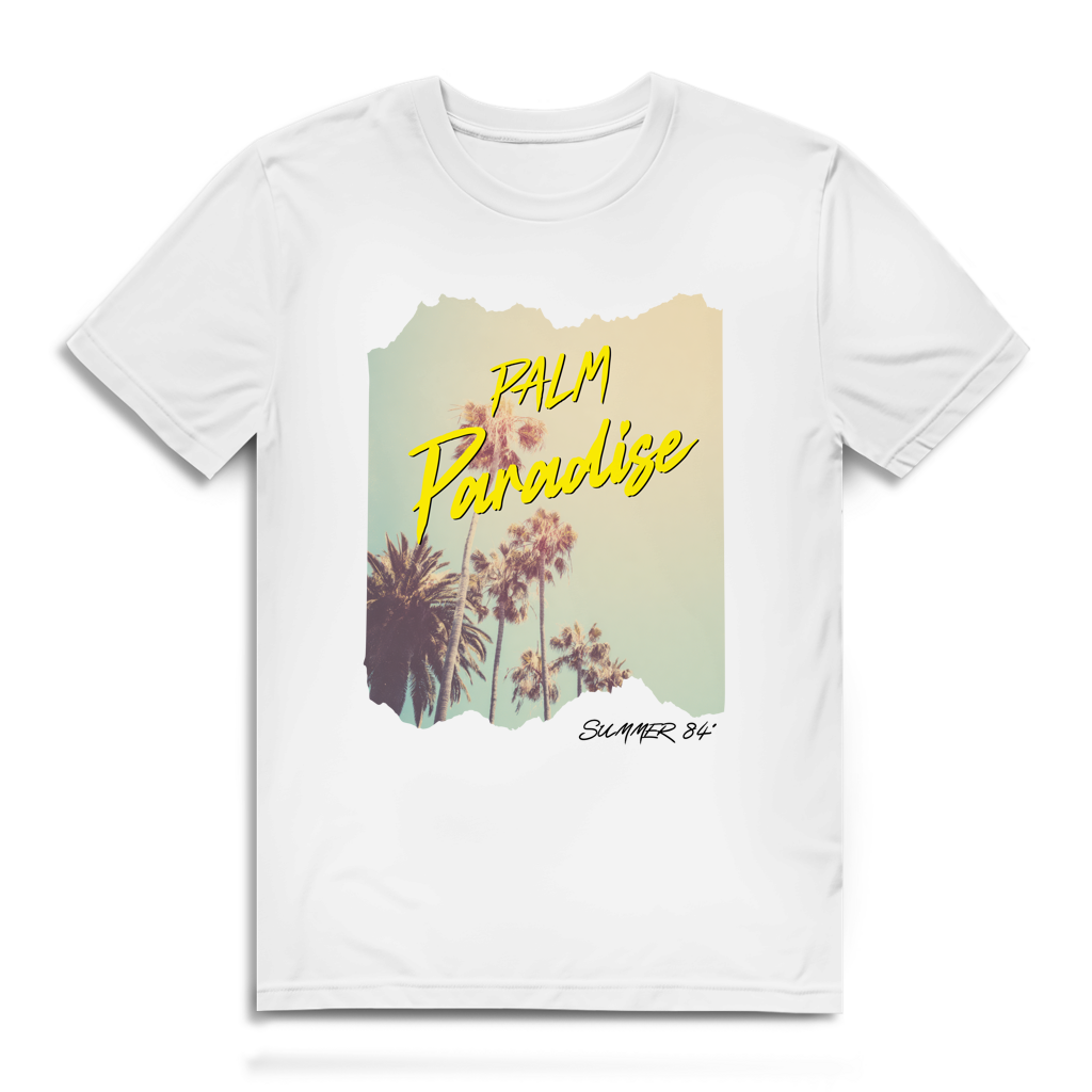 Palm Paradise Retro T-Shirt