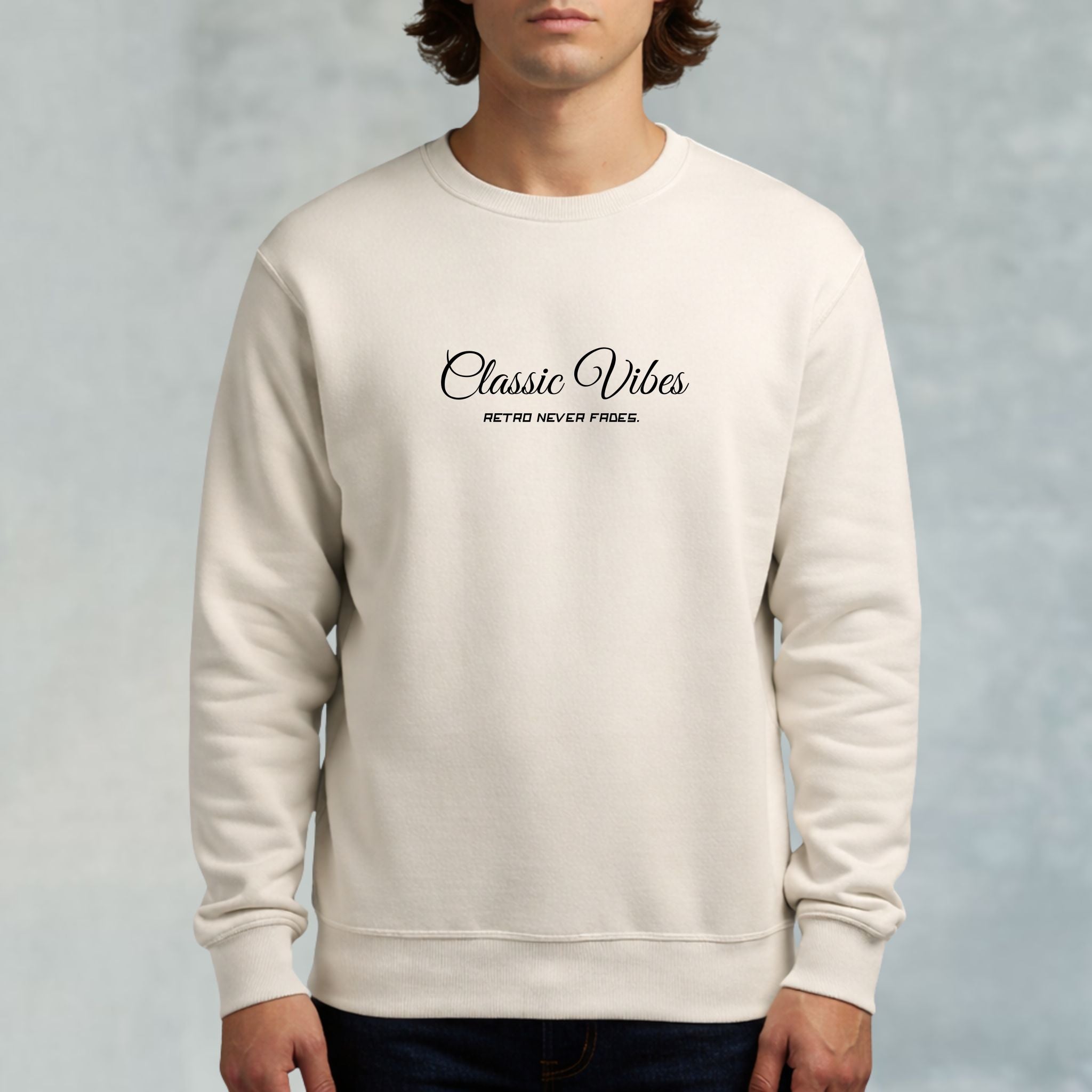 Classic Vibes Retro Sweatshirt
