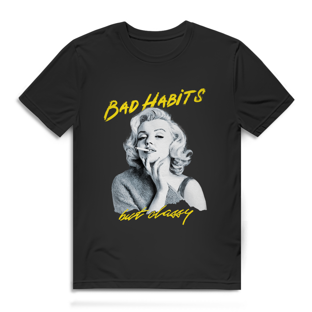 Bad habits but classy Retro T-Shirt