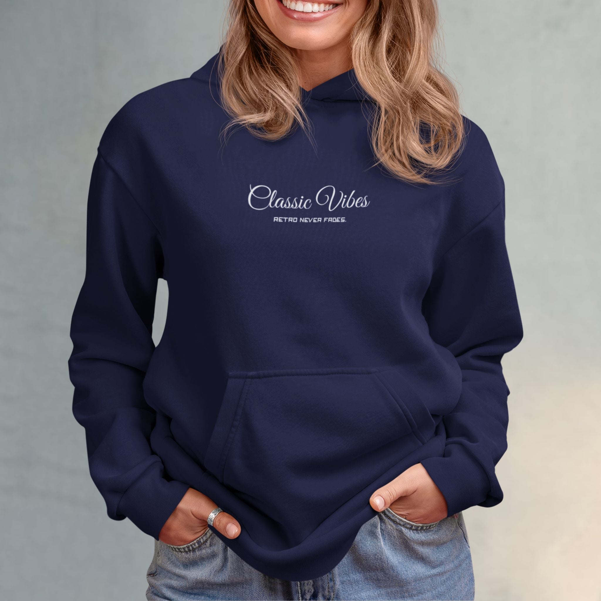Classic Vibes Premium Retro Hoodie