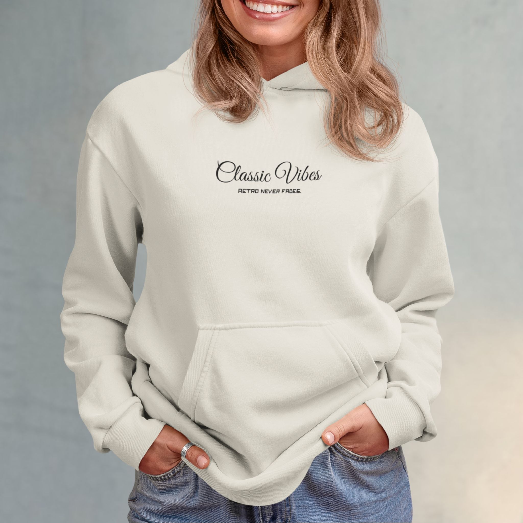 Classic Vibes Premium Retro Hoodie