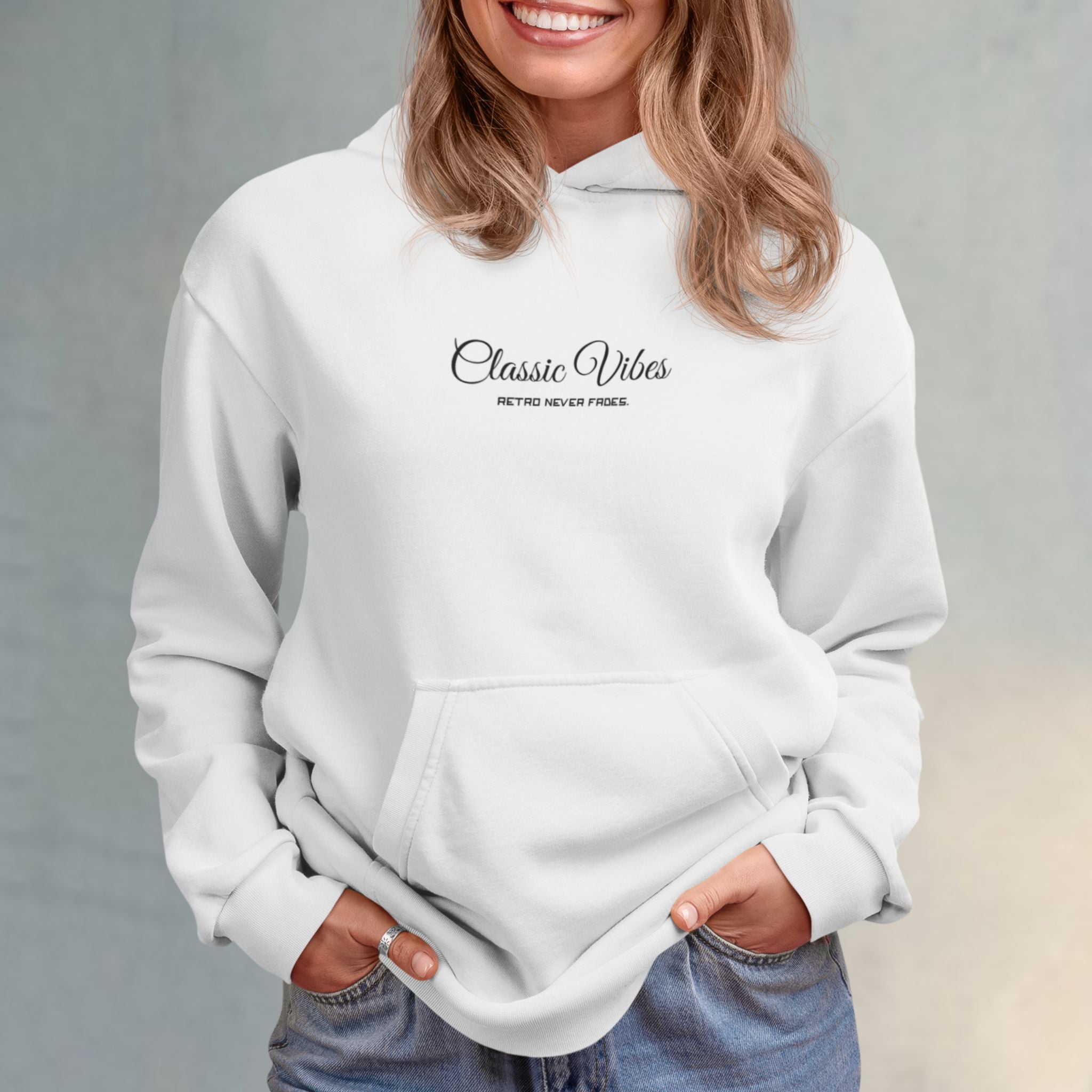Classic Vibes Premium Retro Hoodie