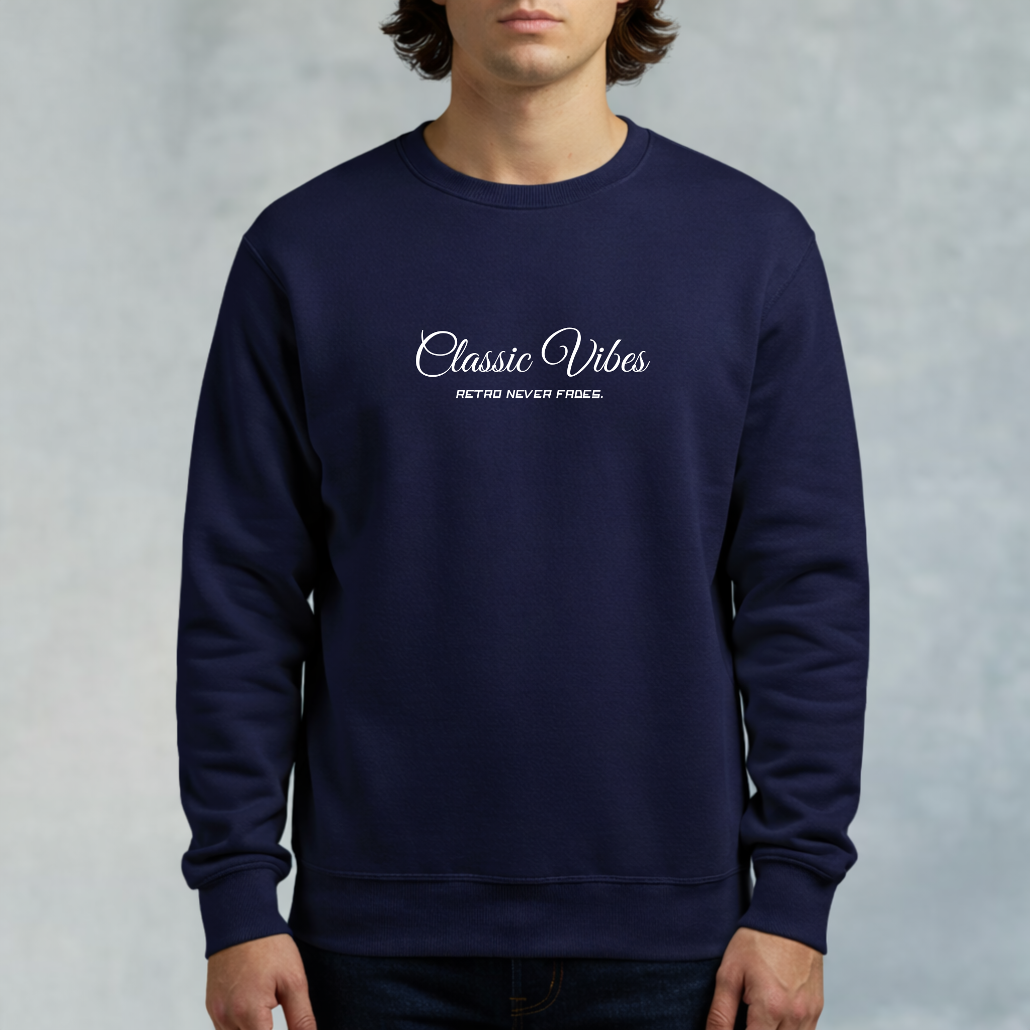 Classic Vibes Retro Sweatshirt
