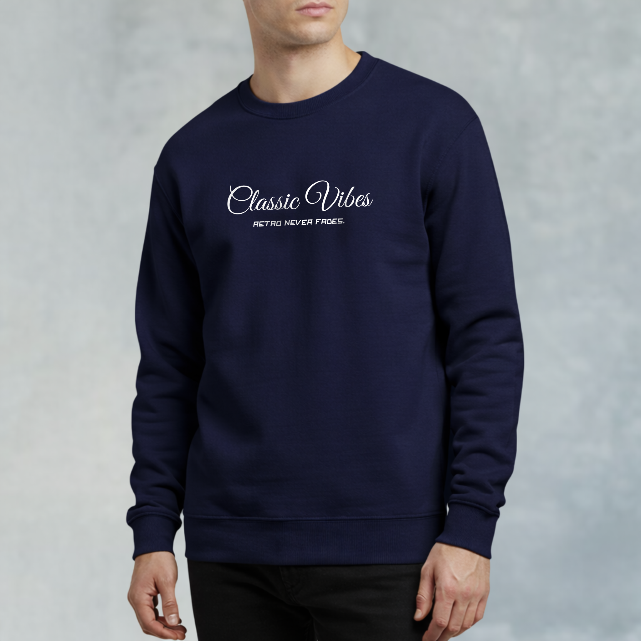 Classic Vibes Retro Sweatshirt