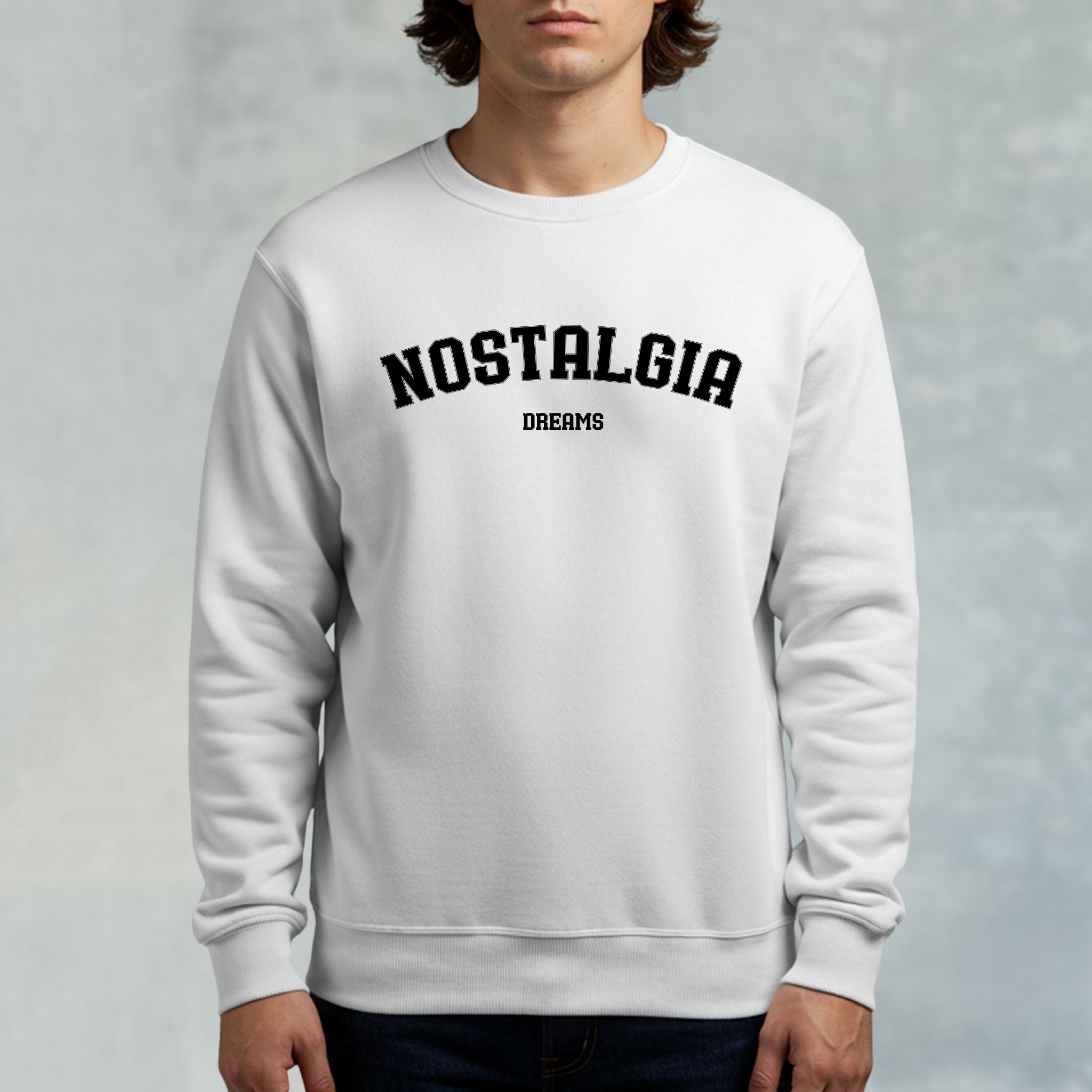 Nostalgia Dreams College Sweatshirt