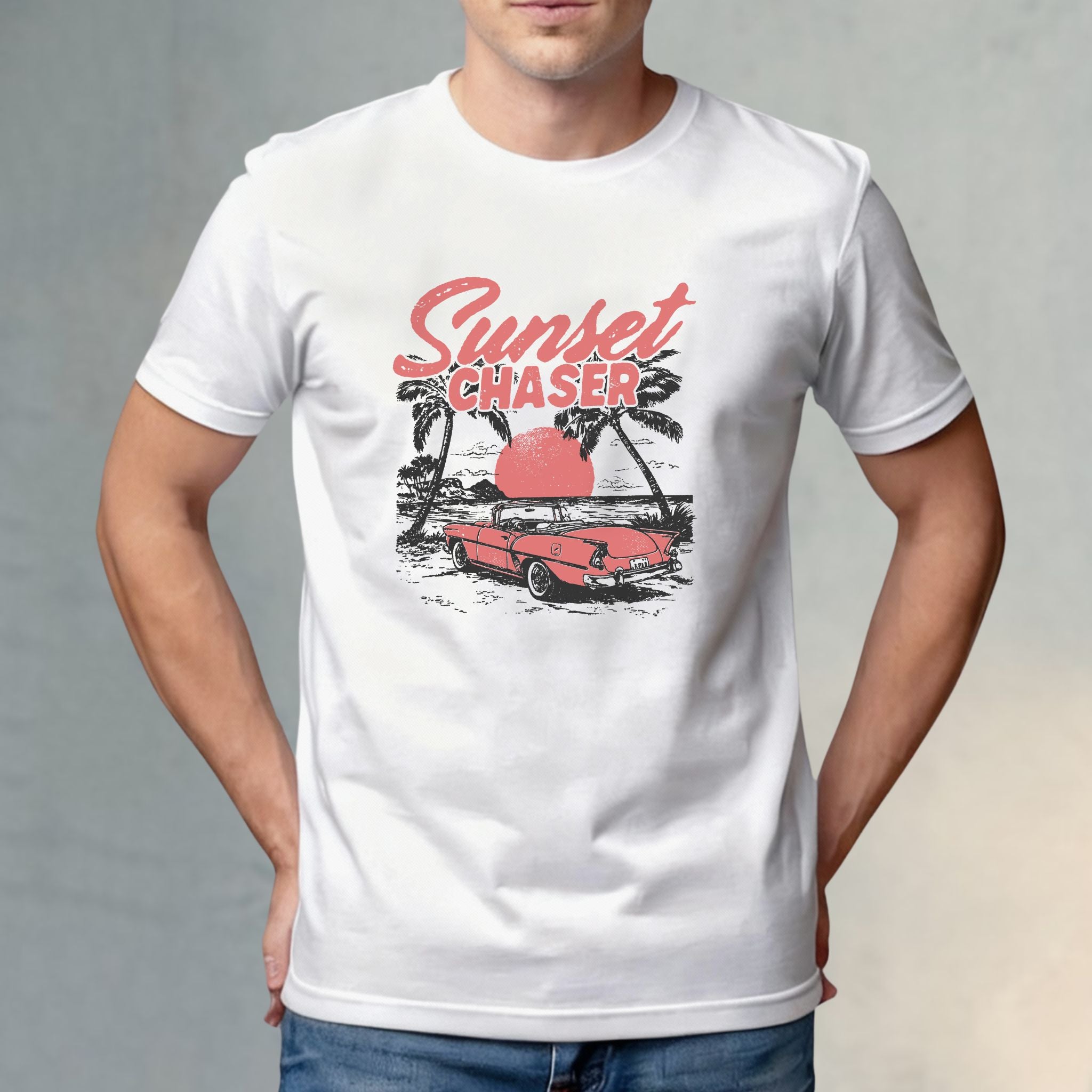 Sunset Chaser Retro T-Shirt