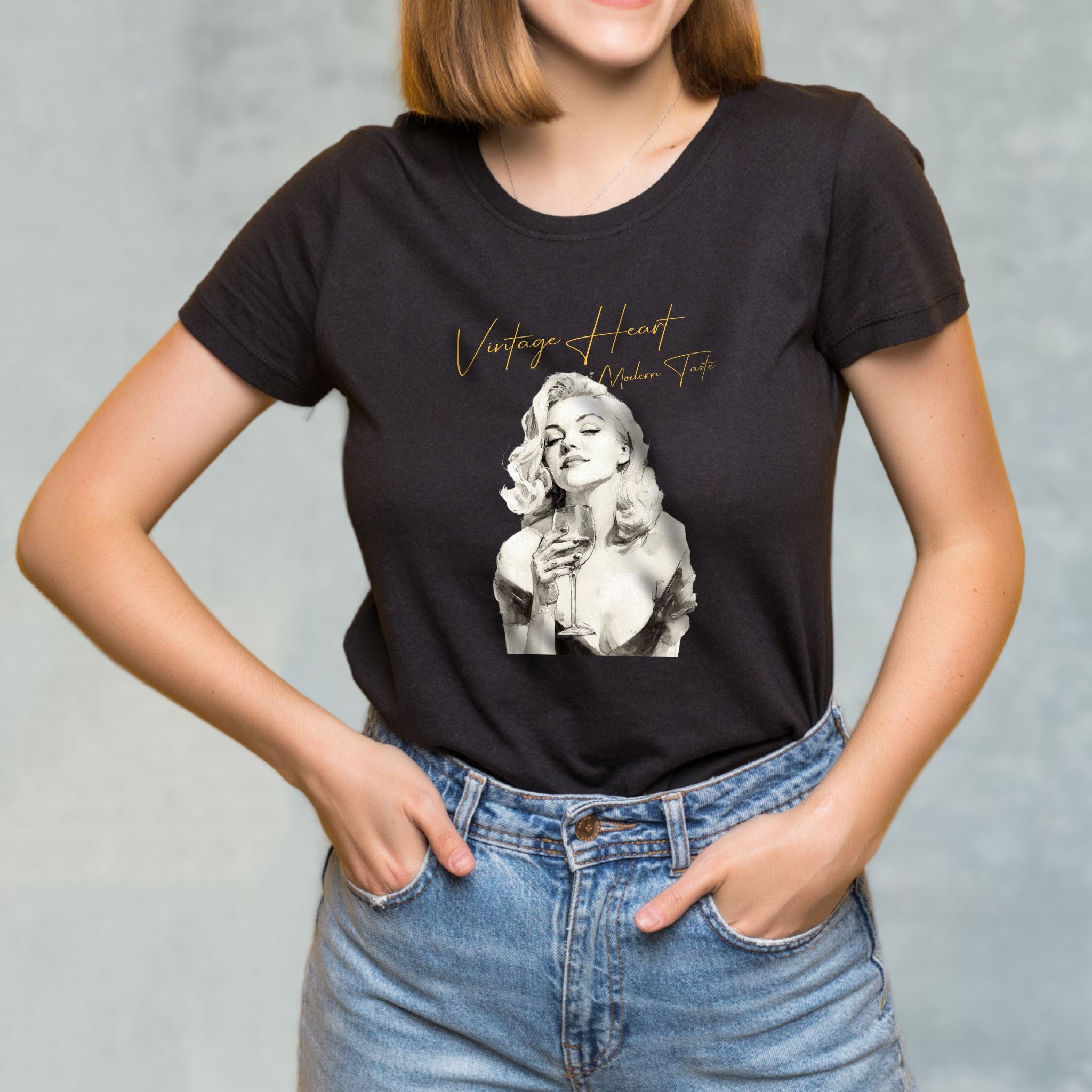 Vintage Heart Retro Shirt